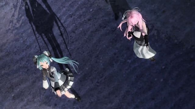 Miku Hatsune & Luka Megurine - World's End Dancehall 4K