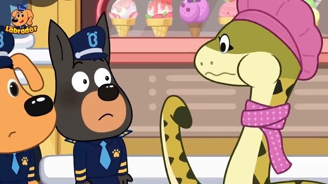 Не ешьте грязную еду!   🪰Безопасность в жизни   🔍Новый эпизод   📺Мультик для детей   Шериф Лабрад