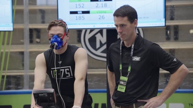 The VO2 Max Bike Test at the 2025 NHL Combine