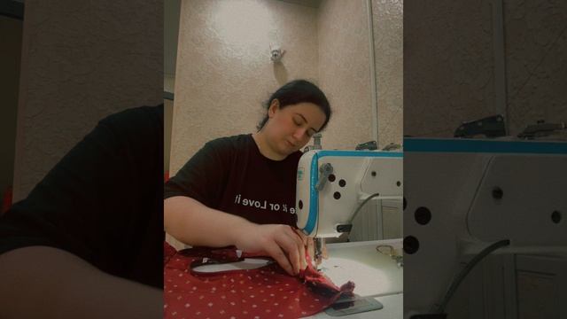 Моя работа, шью платье 👗