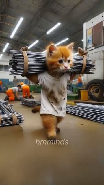 Poor Cat Without
