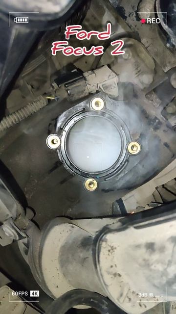 чистка дроссельной заслонки Ford Focus 2