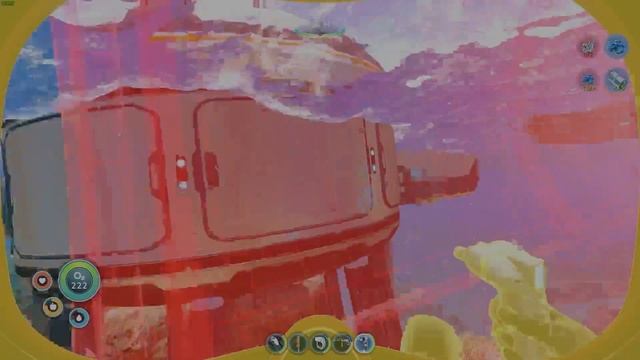 Subnautica строим стеклянную дорожку до мёртвой зоны ч1