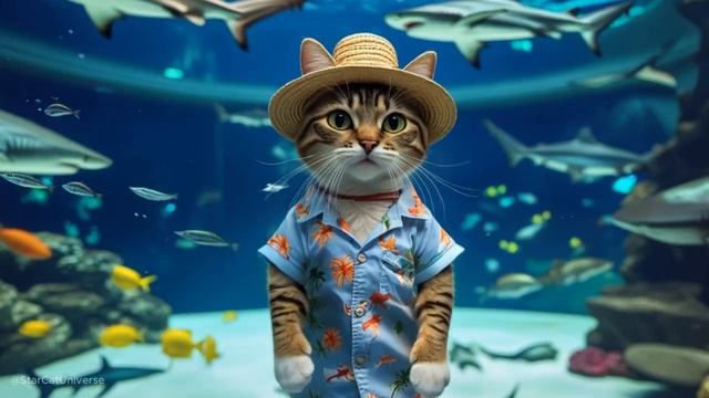 🃏🐱Tourist Cats in Las Vegas ✈️🍕- Funny Cats Doing Human Things #FunnyCats #CatLovers #cutecat #ca