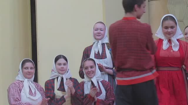 студенческий спектакль по повести ю.скворцова "савапла вут". фрагмент