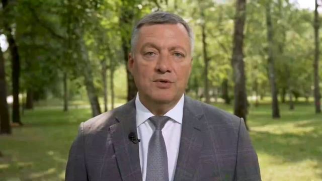 Губернатор Иркутской области Игорь Кобзев поздравил иркутян с Днем города