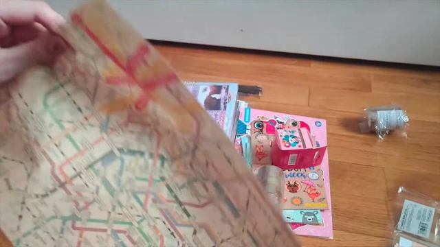 Покупки  для  mailart/ postcrossing/ купила скрапбумагу