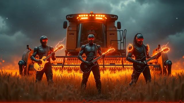 КОМБАЙНЁРЫ В Hard Rock Стиле (Suno Ai Cover) Игорь Растеряев