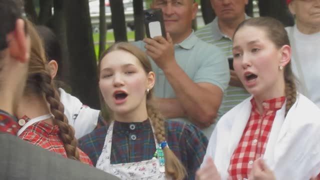 чувашская песня. анс. "янсас"