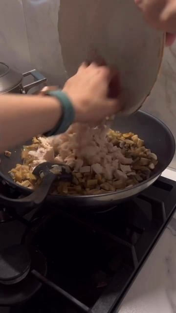 🥧 Пирог с грибами и курицей