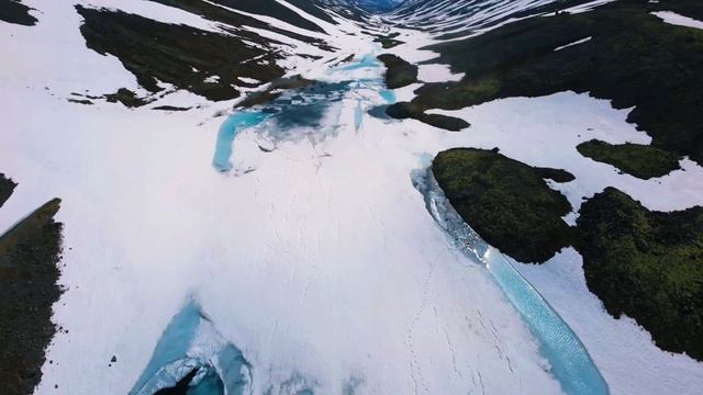Озеро Длинное. Хибины. fpv.