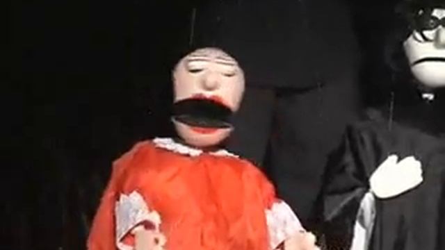 PHANTOM OF THE OPERA, puppet parody, marionettes, Nikolai Zykov Theatre, Russia