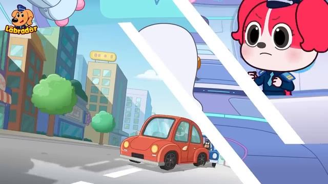 ⚡️Не перегружайте автомобиль!   🚥Безопасность на дорогах   🔍Новый эпизод мультиков   Шериф Лабрадо