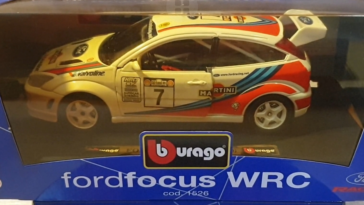 Ford Focus WRC 1999 Bburago 1/24