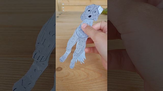 бумажные собаки 🫶🏻две новых собаки 🥰🥰🥰 спасибо за 50 подписчиков.