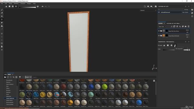 46. Texturing The Mirror In Substance Painter
