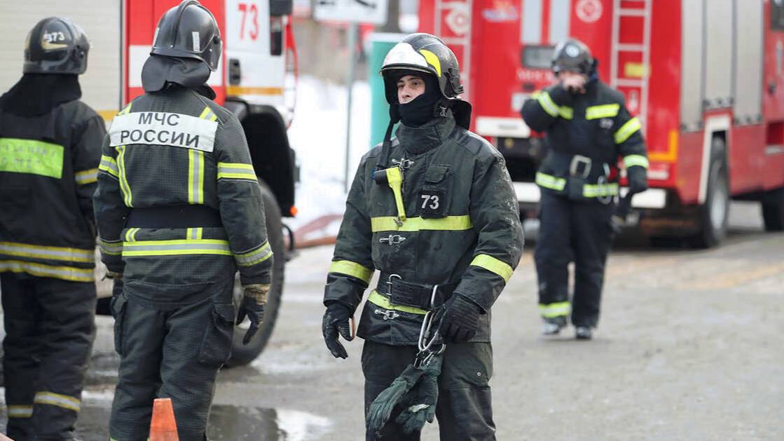 Завод по производству битума загорелся в Нижегородской области