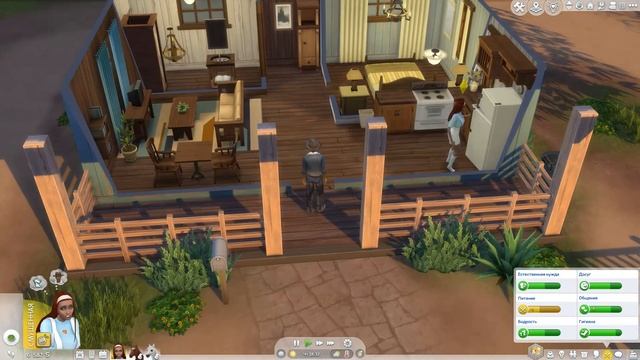 SIMS 4 КОННОЕ РАНЧО