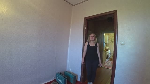 Начинаем создавать санузел из спальни..
