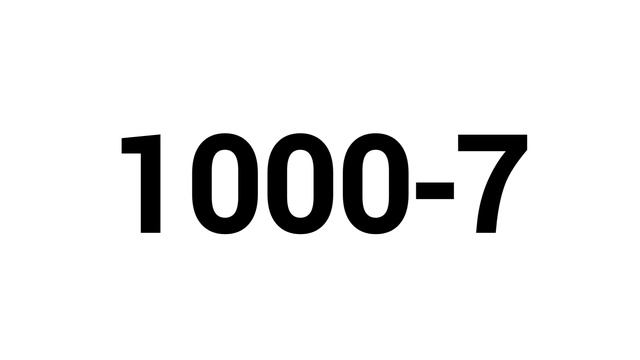 1000-7