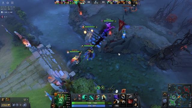 Dota 2 ➤ БОЙНЯ ➤ РЕЙТИНГ ➤ Матч #15 ➤ WRAITH KING ➤ Игра #163