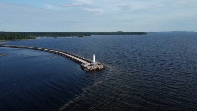Маяк в Повенце.