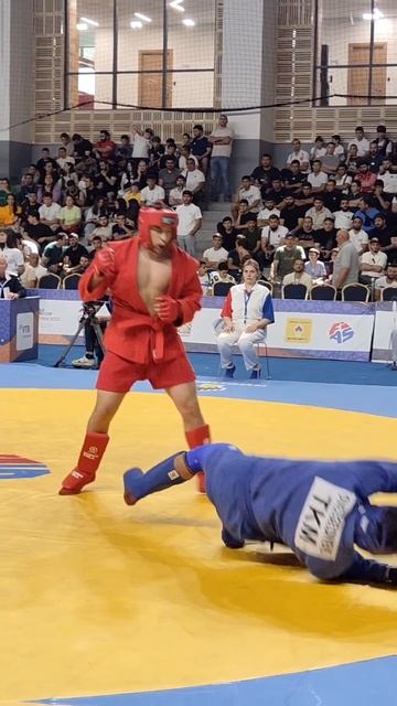 Brutal knockdown in Combat SAMBO!