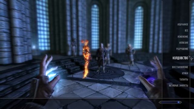 TES V: Skyrim #44 - Коллегия Винтерхолда, Первые уроки, В глуби