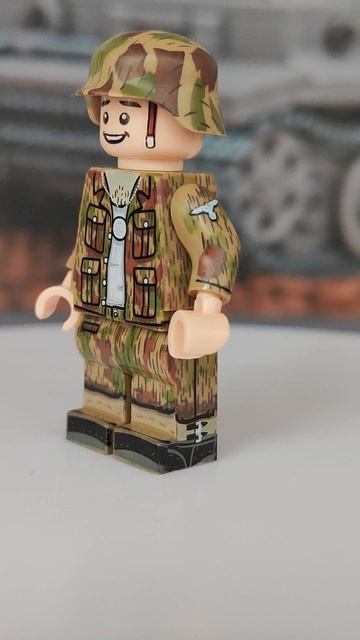 Lego кастомная минифигурка немецкого солдата с Aliexpress
