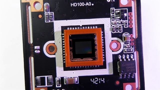 Free Full HD footage Rotating the camera over the video sensor CCTV