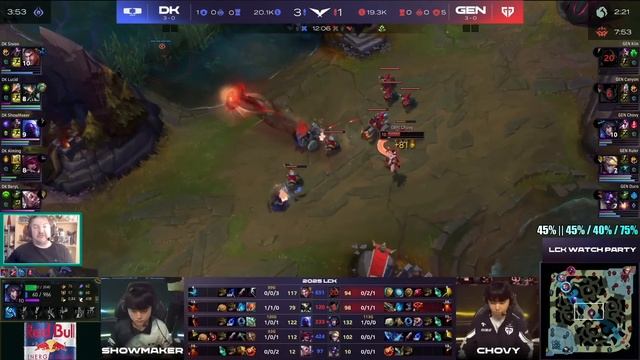 DK vs. GEN | Неделя 2 Игра 1 - LCK Rounds 1-2 2025 | ОБЗОР КОРЕИ | Lolesports L