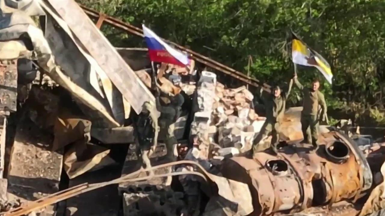 Российская армия освободила поселок Заря в Донецкой народной республике