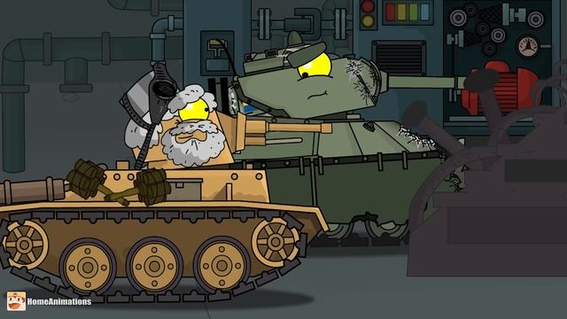 HomeAnimations – Мультики про танки  ОН ЛЕТАЕТ？! Как Бронебойный Коготь вернулся из бездны !？
