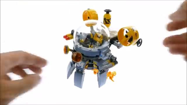 Lego Ninjago Movie 70610 Flying Jelly Sub Speed Build