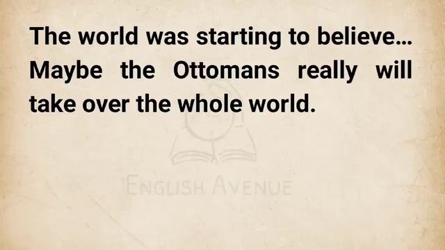 The History of Ottoman Empire   Learn English Through Story Level 2 🔥   English Listening Practice