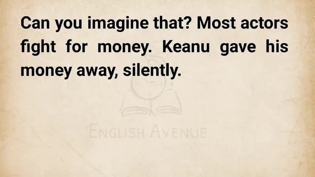 The Untold Story of Keanu Reeves   Learn English Through Story Level 3 🔥   Graded Reader ✅️   ESL