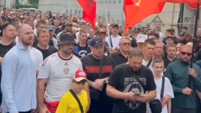 Сопротивление исламизации России набирает обороты. В Москве собрались неравнодушные граждане и потре