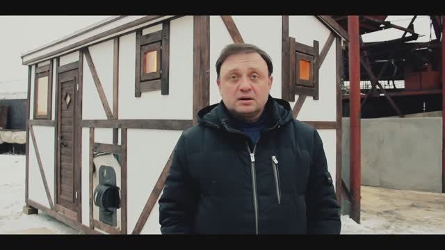 Каркасная баня серии ＂Кёнигсберг＂ 2х4 метра!