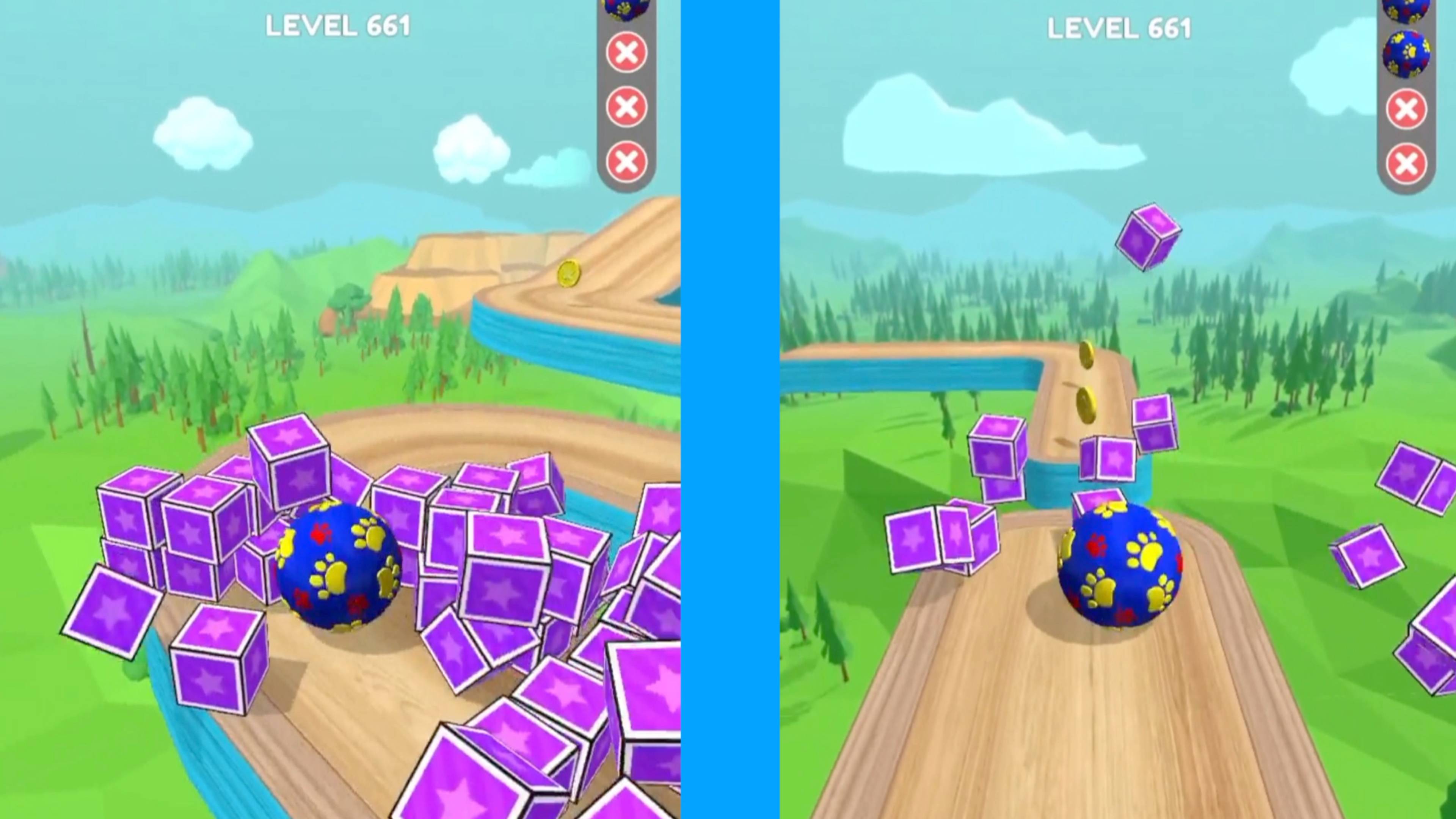 Going balls All Levels Gameplay IOS Android Going Balls Level 661
