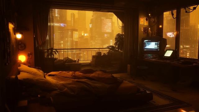 Ambient для отдыха и релакса! В стиле фильма "Бегущий по лезвию".