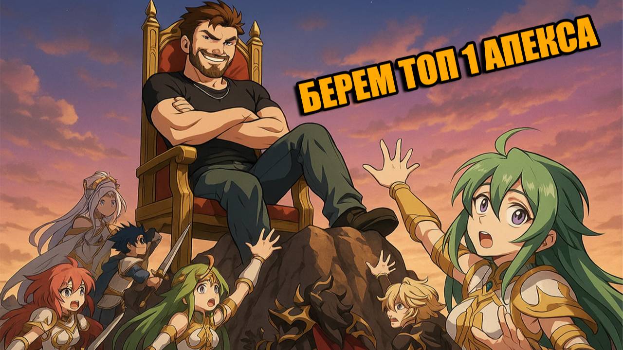 БЕРЕМ ТОП 1 В ЛАНГЕ ДЛЯ ГАЛОЧКИ | Langrisser Mobile