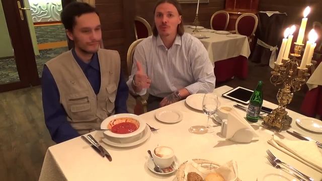 Салаты и горячие блюда в Отеле-Ресторане Брайтон