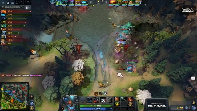 Leviathan против Evil Geniuses, Вторая карта, NA квалификация SL i-Lea