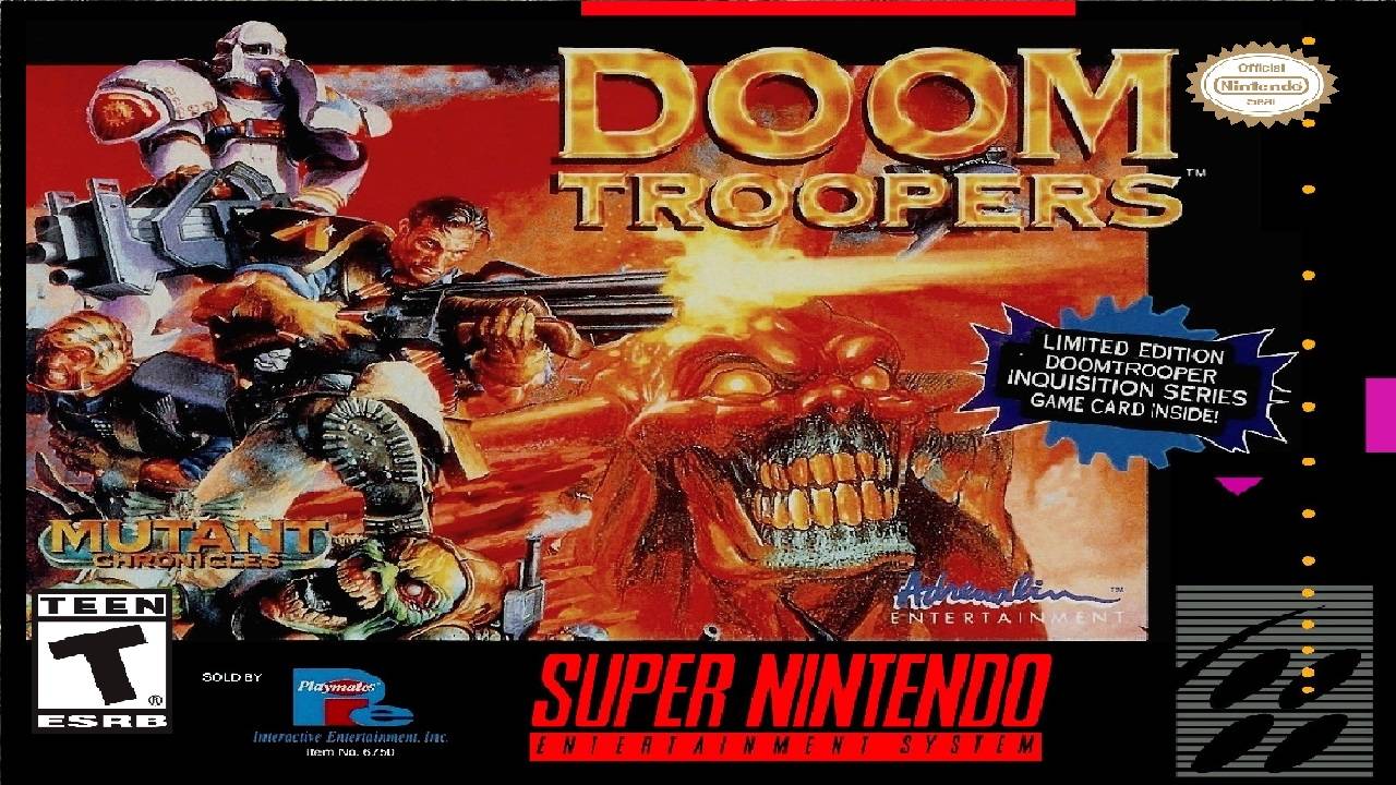 Doom Troopers (SNES) Полное прохождение