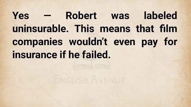 Robert downey Jr's Unbelievable Story   Learn English Through Story Level 2 🔥   Graded Reader ✅️