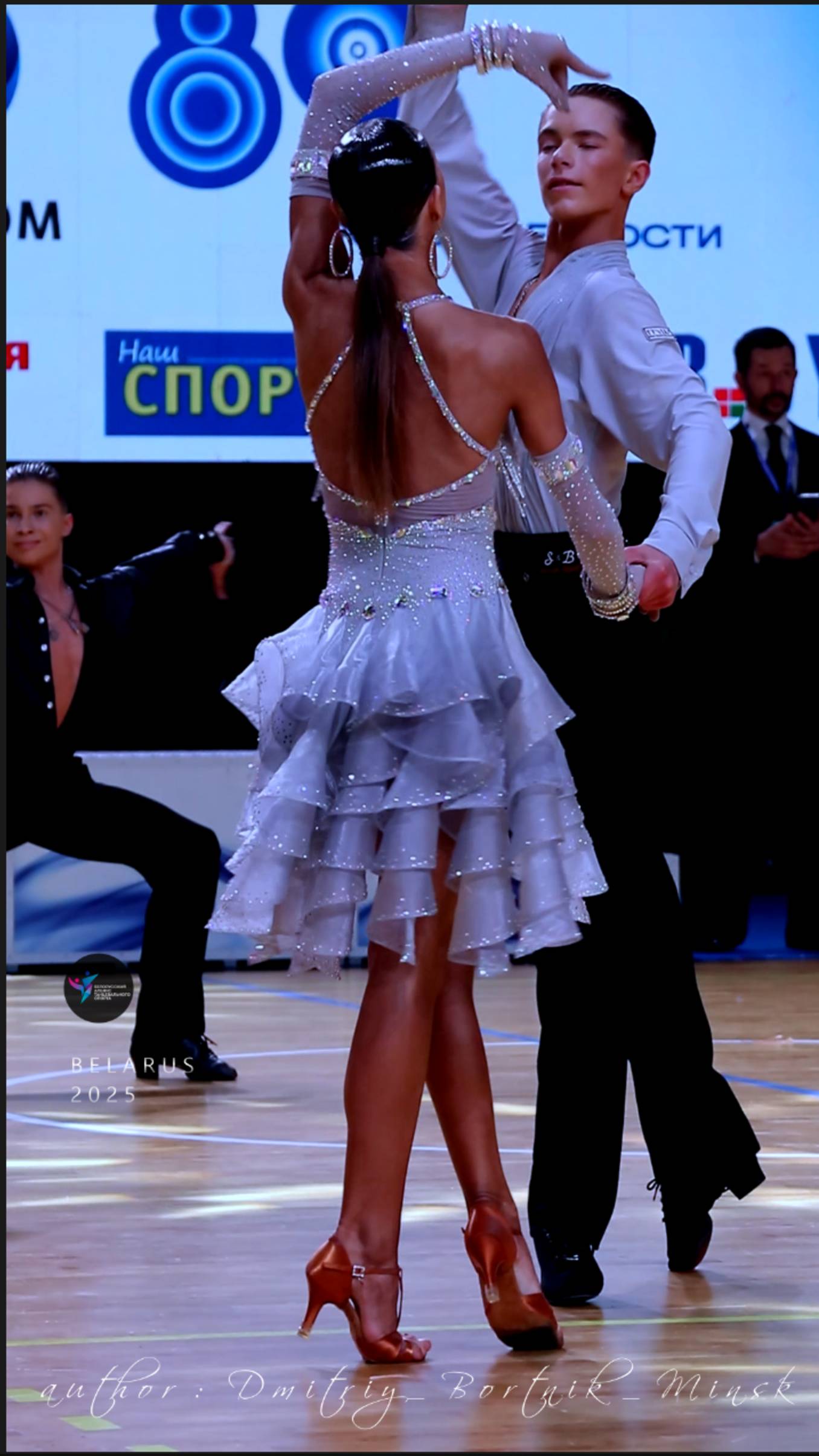 Артём Лашук и Милана Тениссен🏆 #ЧемпиПервРБ2025 🏆