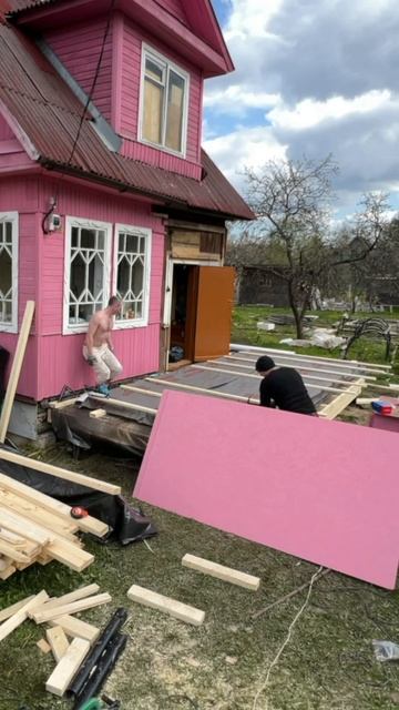 каркасная пристройка к дому