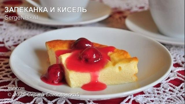 Запеканка и кисель