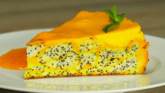 🍮 Творожная запеканка с маком
