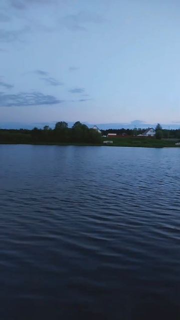 Вечер на речке... #карелия #отдыхнаприроде